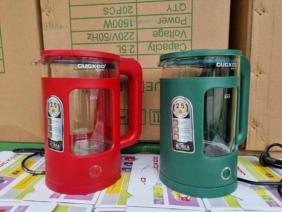 ẤM SIÊU TỐC THỦY TINH GUGKOO -ST13